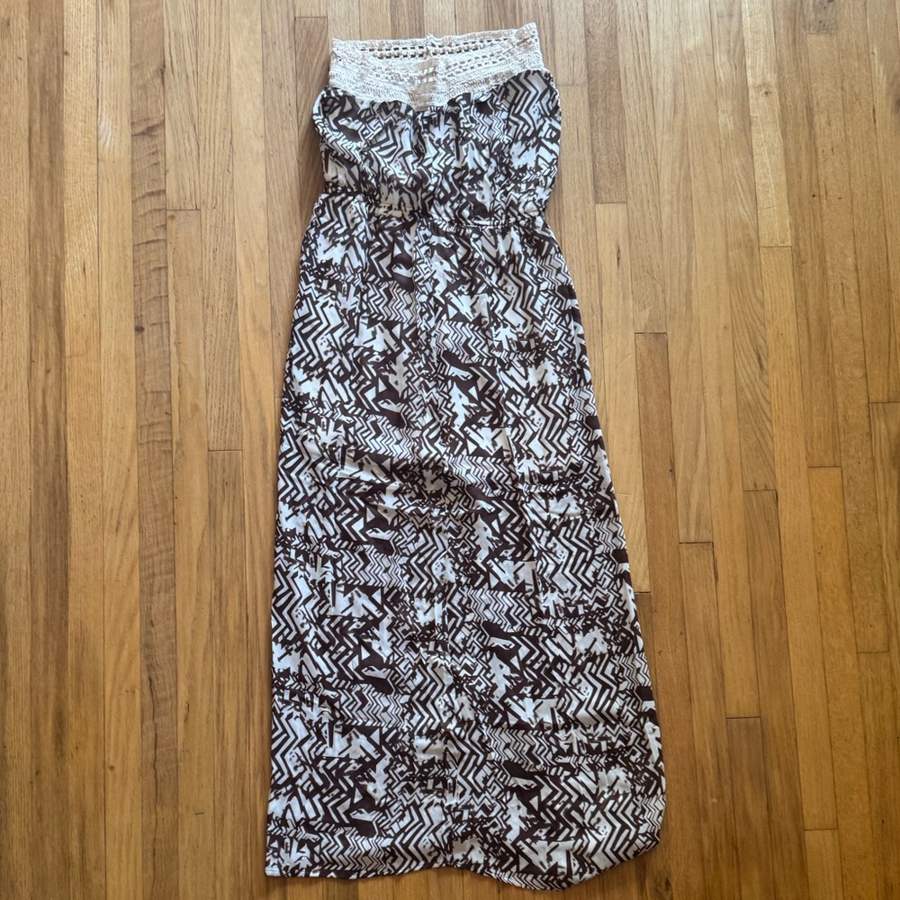 Macys Women’s Strapless Dress Size Large